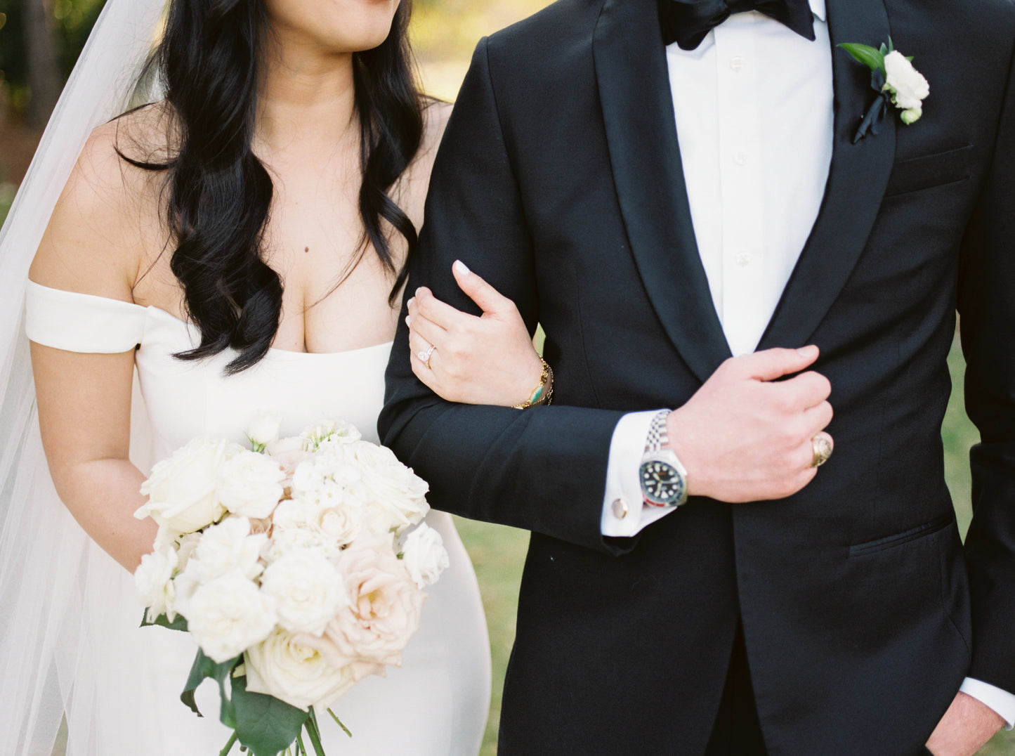 Classic White Bouquet - Bridal