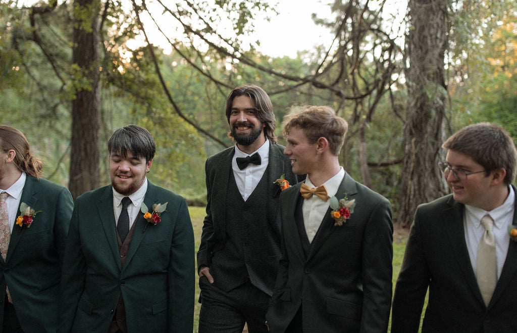 Golden Harvest Boutonniere