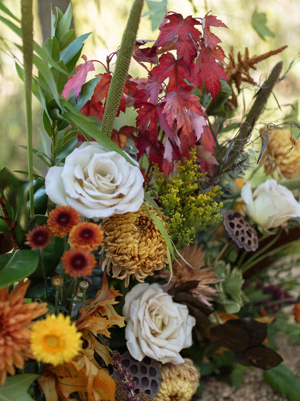 Golden Harvest Ground Arrangement