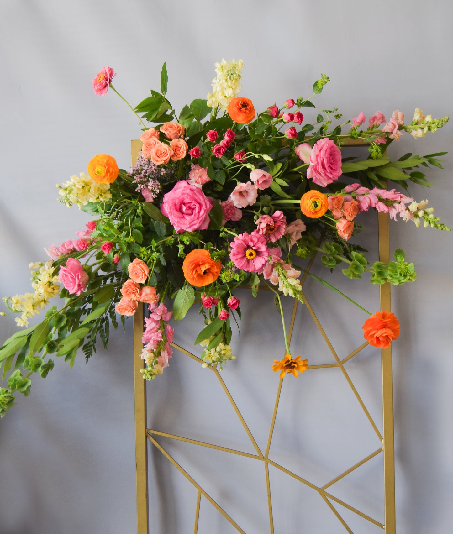 Whimsical Floral Swag