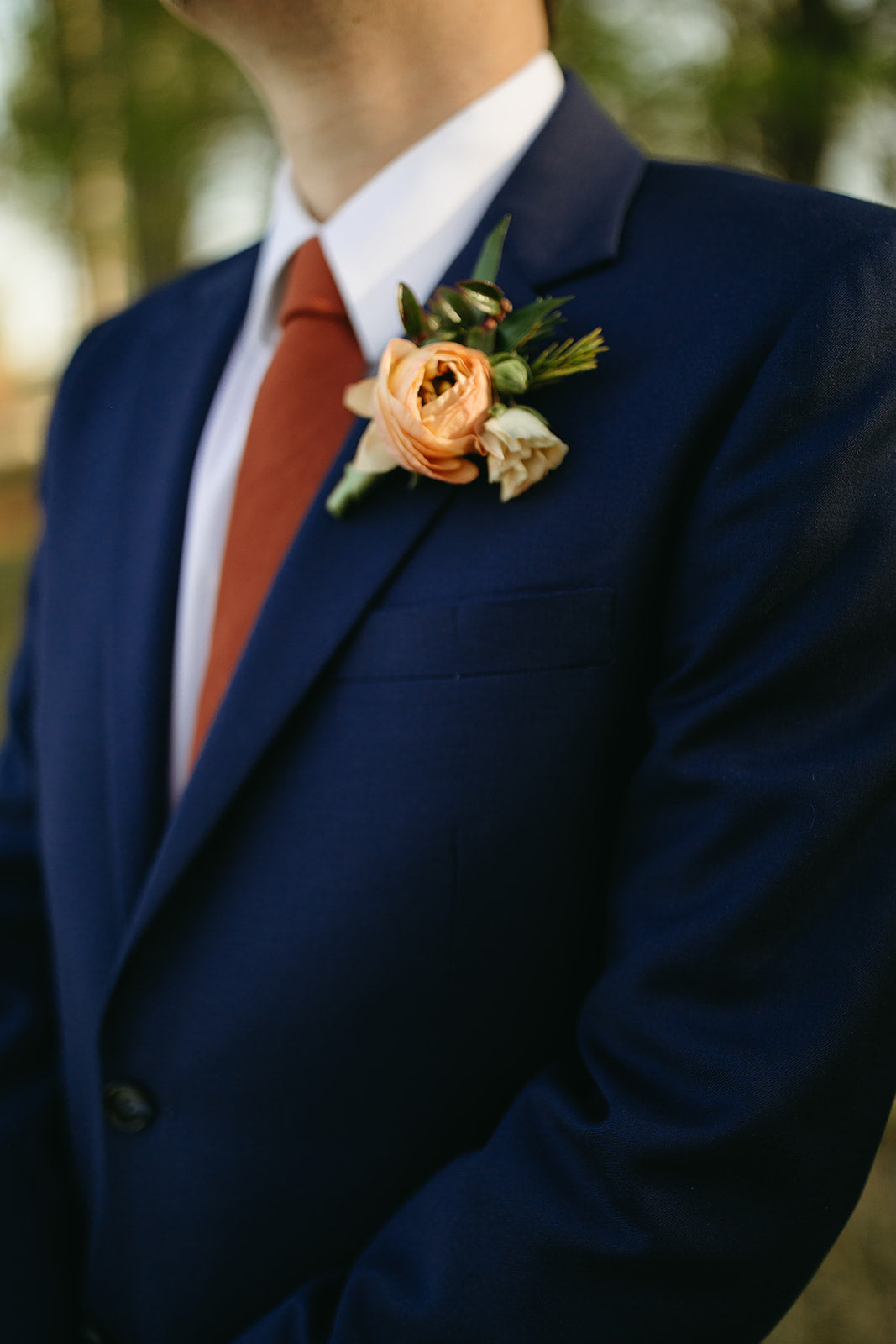 Texas Sunset Boutonniere