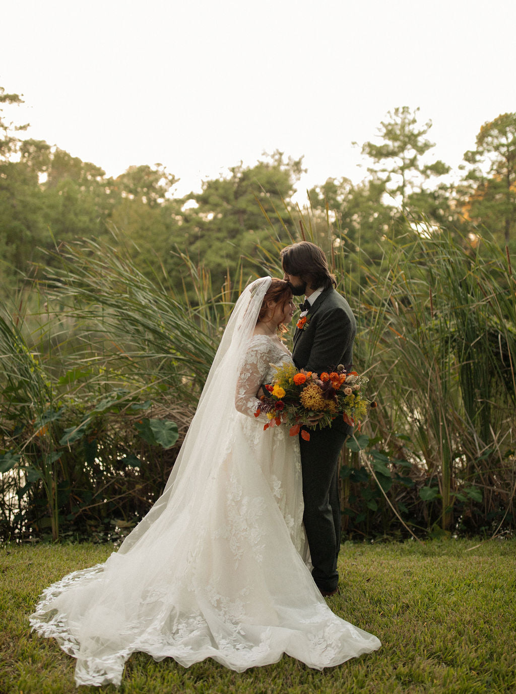 Golden Harvest Bouquet - Bridal